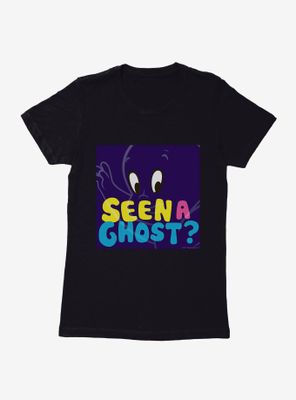 Casper The Friendly Ghost Pop Comic Art Seen A Womens T-Shirt