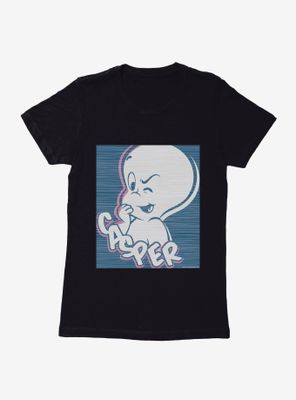 Casper The Friendly Ghost Up To Something Womens T-Shirt