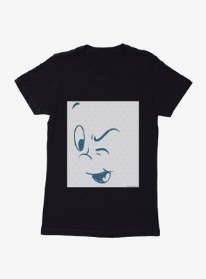 Casper The Friendly Ghost Wink Womens T-Shirt