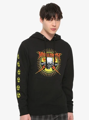 Megadeth Nuclear Logo Hoodie