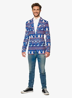 Suitmeister Men's Christmas Nordic Blazer