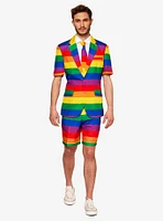 Suitmeister Men's Rainbow Pride Short Suit