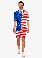 Suitmeister Men's USA Flag Americana Short Suit