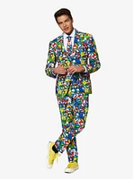 Nintendo Super Mario Men's Licensed Suit