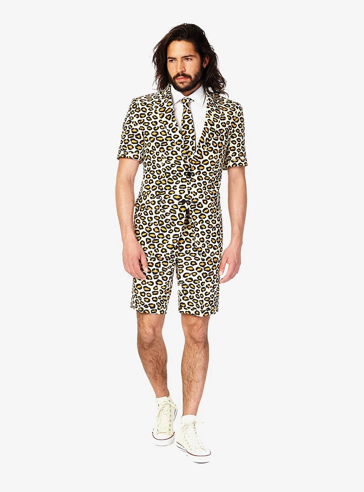 OppoSuits Men's Short The Jag Animal Suit