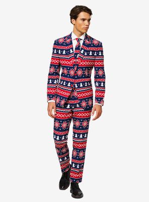 OppoSuits Men's Nordic Noel Christmas Suit