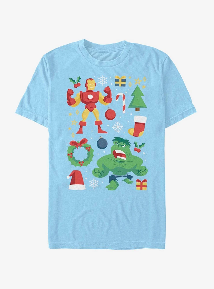 Marvel Avengers Holiday Cheer T-Shirt