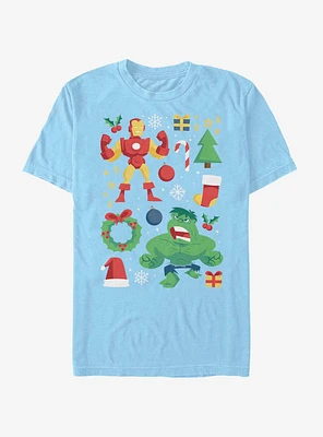 Marvel Avengers Holiday Cheer T-Shirt