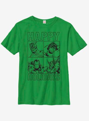 Marvel Avengers Super Holiday Youth T-Shirt