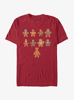 Marvel Avengers Lined Up Cookies T-Shirt