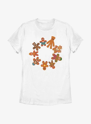 Marvel Avengers Cookie Circle Womens T-Shirt