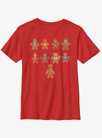 Marvel Avengers Lined Up Cookies Youth T-Shirt