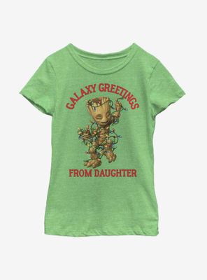 Marvel Guardians Of The Galaxy Groot Daughter Youth Girls T-Shirt