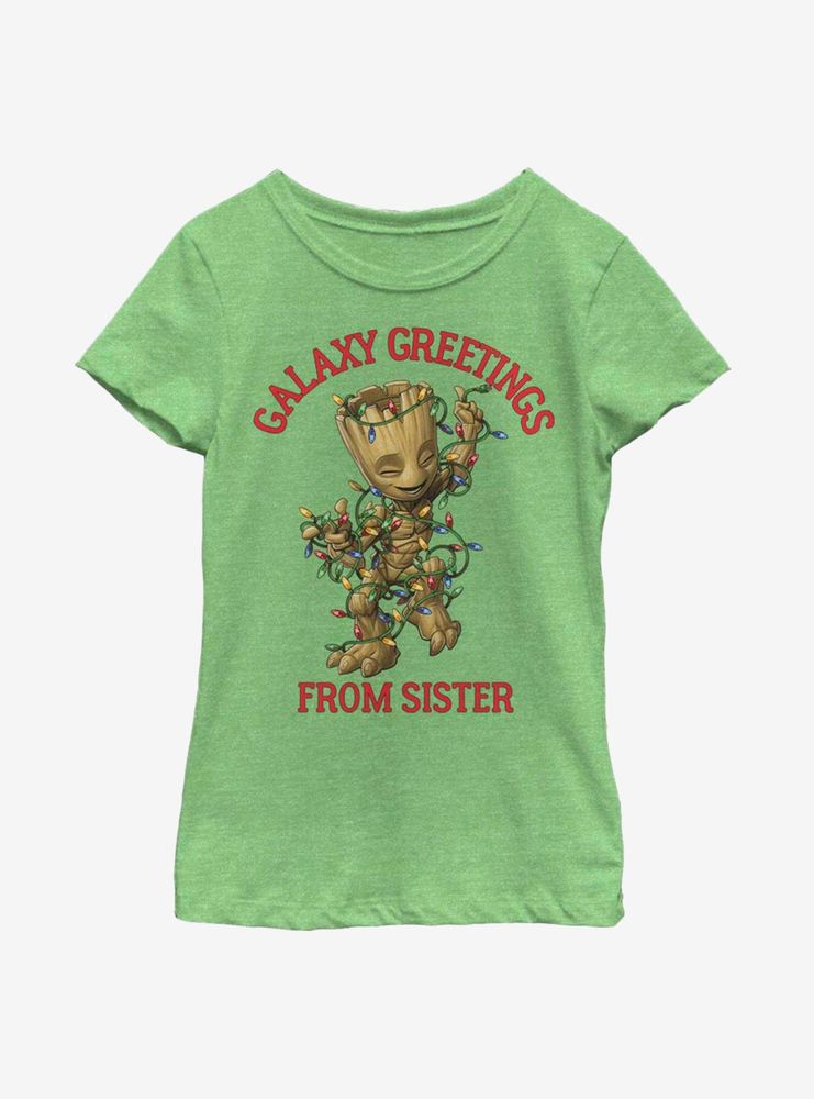 Marvel Guardians Of The Galaxy Groot Sister Youth Girls T-Shirt