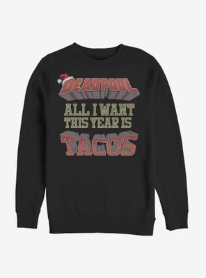 Marvel Deadpool Tacos This Year Sweatshirt