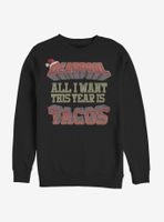 Marvel Deadpool Tacos This Year Sweatshirt