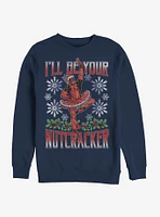 Marvel Deadpool Nutcracker Sweatshirt