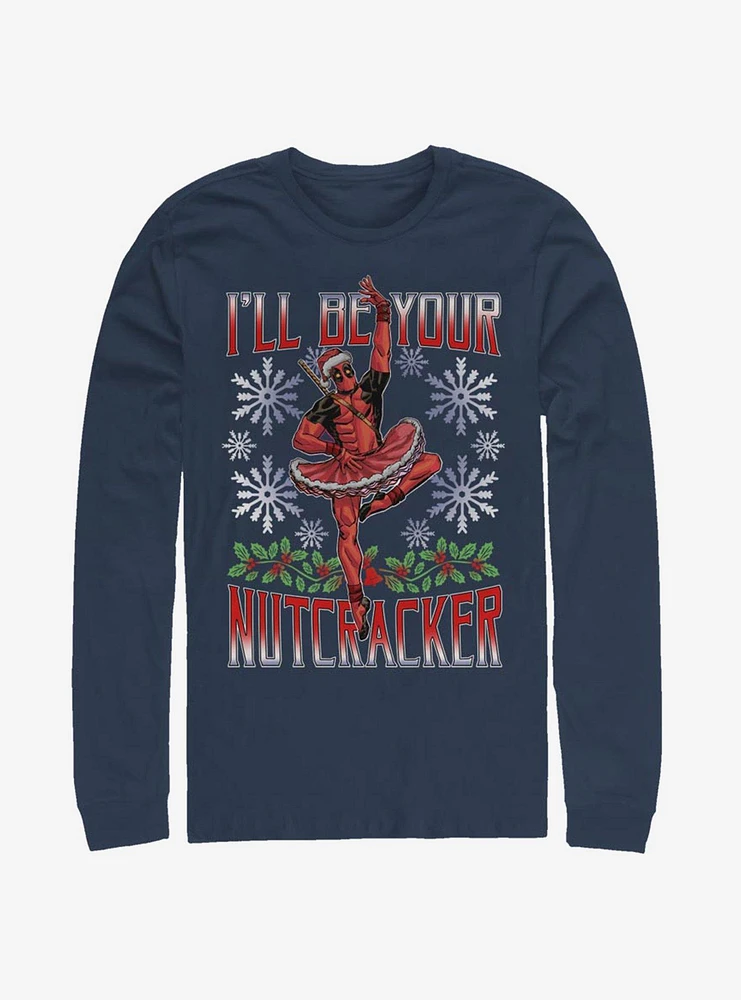 Marvel Deadpool Nutcracker Long-Sleeve T-Shirt