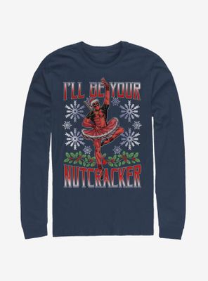 Marvel Deadpool Nutcracker Long-Sleeve T-Shirt