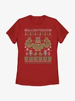 Marvel Hulk Presents Womens T-Shirt