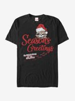 Marvel Guardians Of The Galaxy Rocket Seasons Greetings T-Shirt