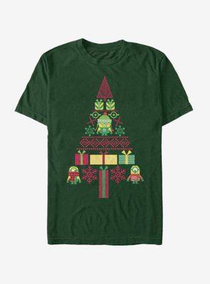 Despicable Me Minions Christmas Tree T-Shirt