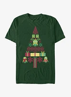 Despicable Me Minions Christmas Tree T-Shirt