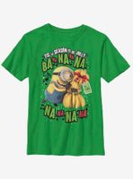 Despicable Me Minions Deck The Halls Youth T-Shirt