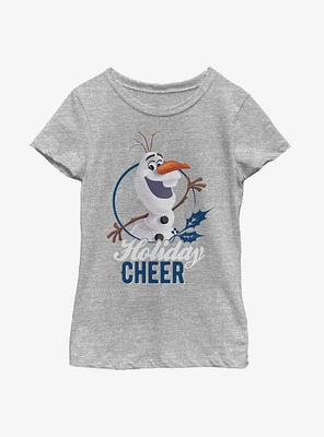 Disney Frozen Holiday Cheer Youth Girls T-Shirt