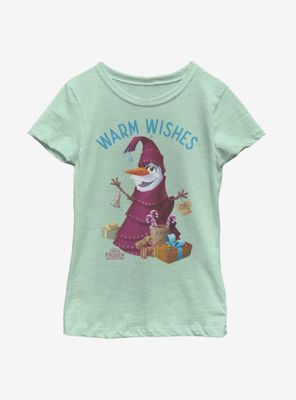 Disney Frozen Olaf Wishes Youth Girls T-Shirt