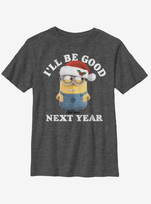 Despicable Me Minions I'll Be Good Youth T-Shirt
