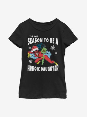 Marvel Heroic Daughter Youth Girls T-Shirt