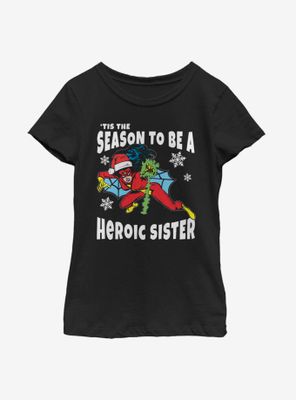 Marvel Heroic Sister Youth Girls T-Shirt