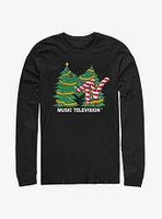 MTV Christmas Tree Logo Long-Sleeve T-Shirt