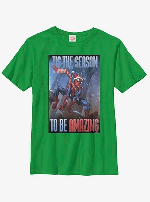 Marvel Spider-Man Amazing Season Spider Youth T-Shirt