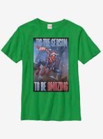 Marvel Spider-Man Amazing Season Spider Youth T-Shirt