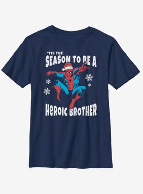 Marvel Spider-Man Heroic Brother Youth T-Shirt