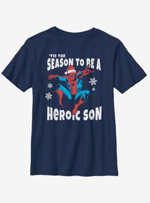 Marvel Spider-Man Heroic Son Youth T-Shirt