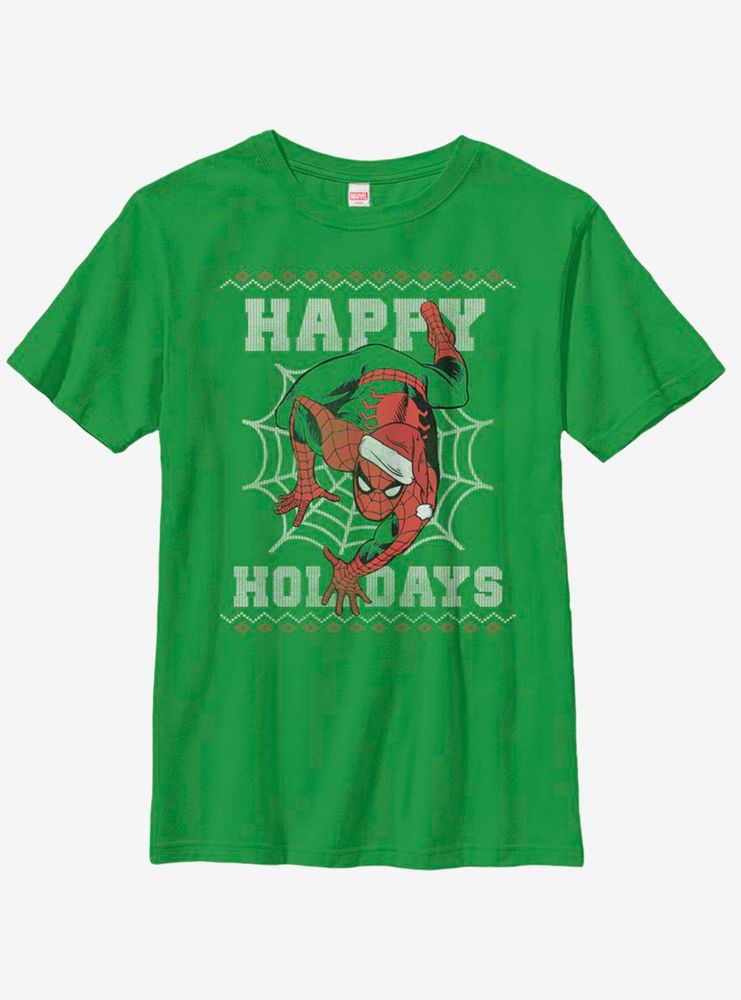 Marvel Spider-Man Spider Holidays Youth T-Shirt