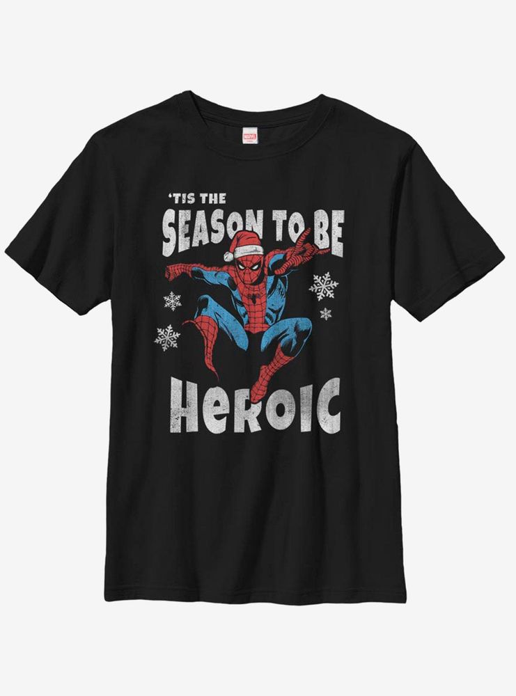 Marvel Spider-Man 'Tis The Season Youth T-Shirt