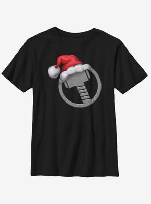 Marvel Thor Icon Holiday Hat Youth T-Shirt