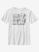 MTV Cross Stitch Logo Youth T-Shirt