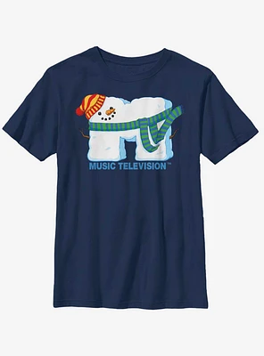 MTV Snow Man Logo Youth T-Shirt