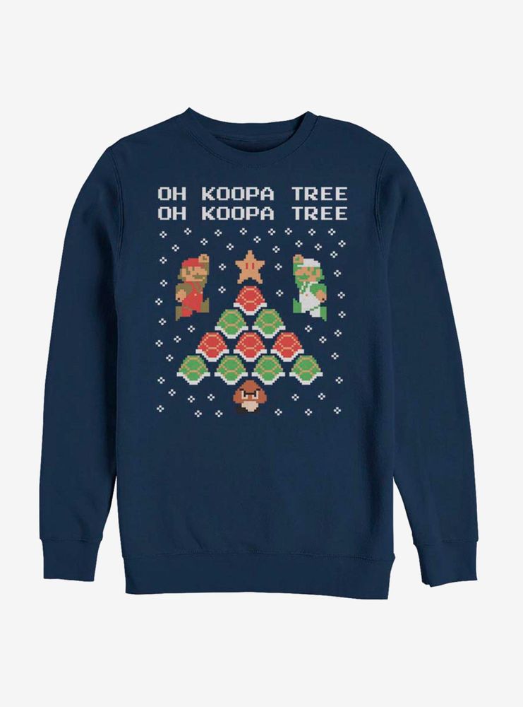 Nintendo Super Mario Koopa Tree Sweatshirt