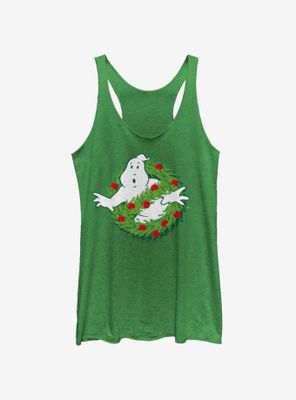 Ghostbusters Holiday Logo Womens Tank Top