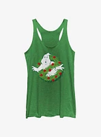 Ghostbusters Holiday Logo Womens Tank Top