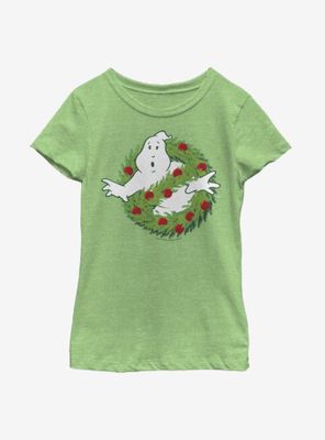 Ghostbusters Holiday Logo Youth Girls T-Shirt
