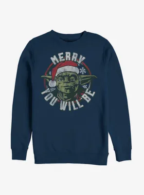 Star Wars Yoda Believe You Must Sweatshirt
