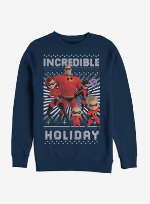 Disney Pixar The Incredibles Incredible Holiday Sweatshirt