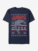 Jaws Christmas Pattern T-Shirt